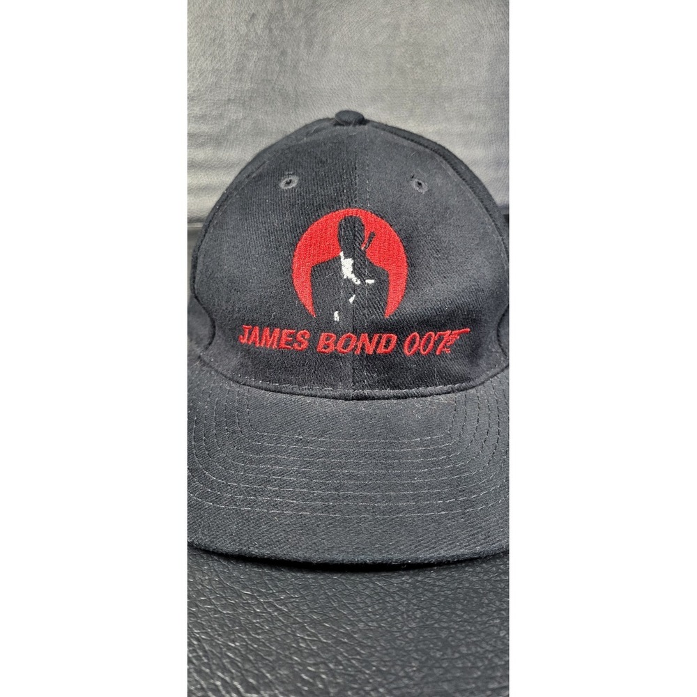 Vintage 1999 New Bond 007 World Is Not Enough Embroidered Ball Cap Adjustable
